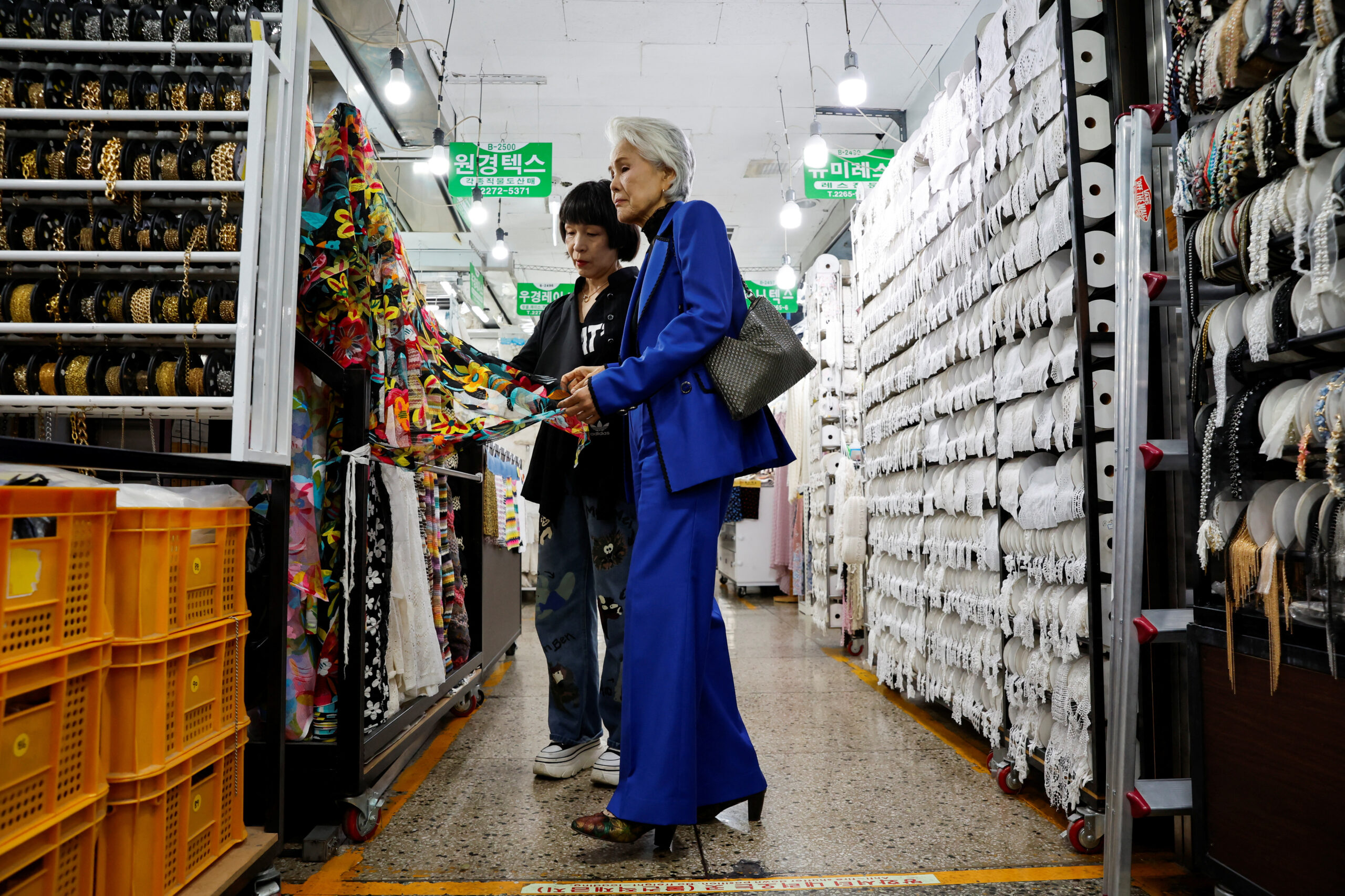 South Korea's 81-year-old senior model enjoys her celebrity life after winning the best dressed award at Miss Universe Korea as the oldest contestant